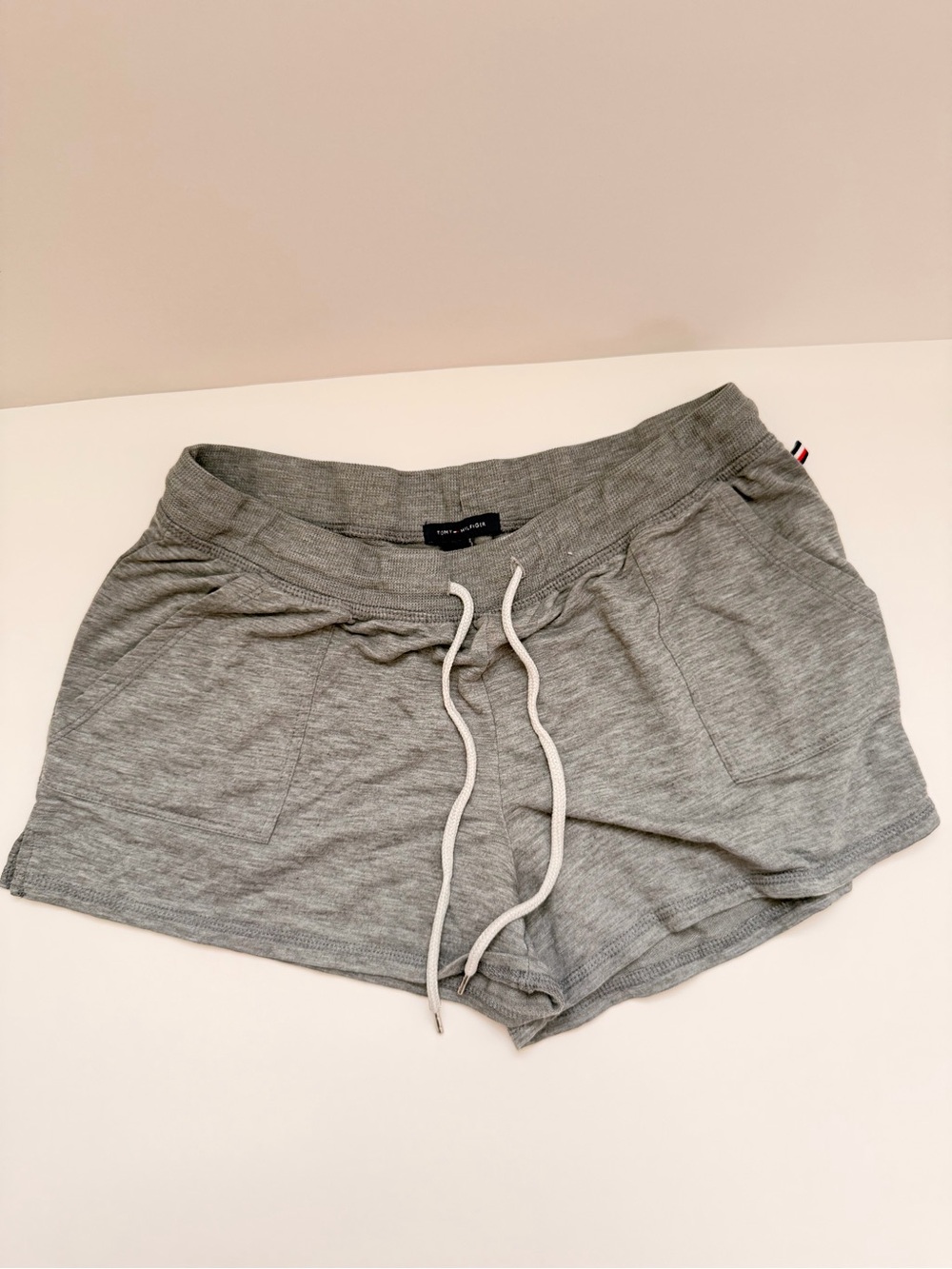 Tommy Hilfiger Light Gray Heather Athletic Shorts